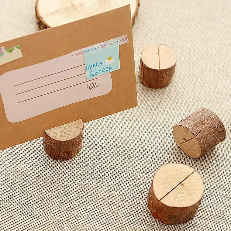 Оптовая продажа с фабрики, деревянный держатель для записей, карт, сообщений, вывесок, подставка, держатель для вывесок, подставка для витрин