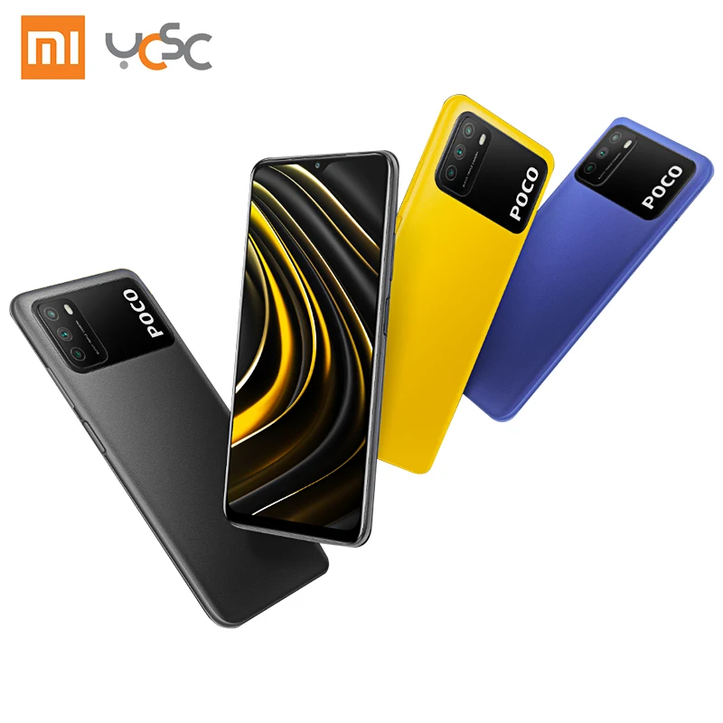  Xiaomi Poco M3 смартфон с восьмиядерным процессором Snapdragon 128 ОЗУ 64 ГБ ПЗУ 662 6000 мАч 48