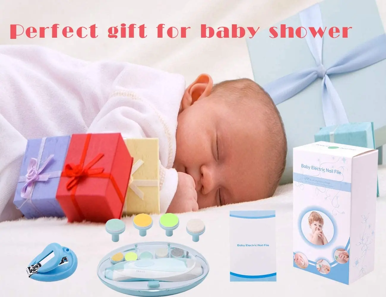 Hot amazon nail manicure set electric 6 in 1 baby nail grinder sillas para manicure y pedicure babi finger nail clipper set