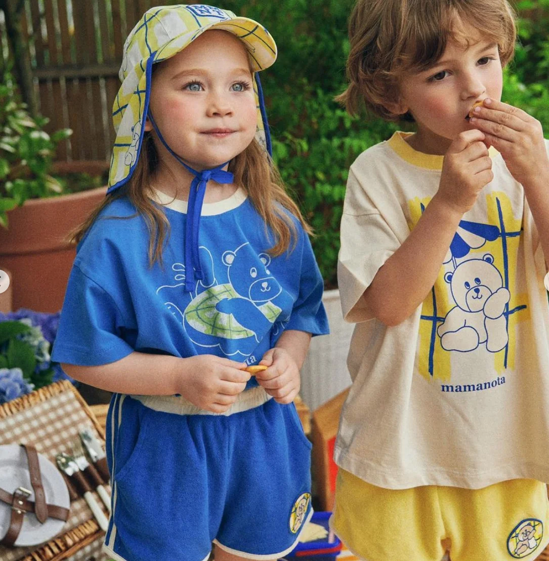 Baby girls clothing sets newborn baby summer organic cotton clothes set wholesale baby outfit