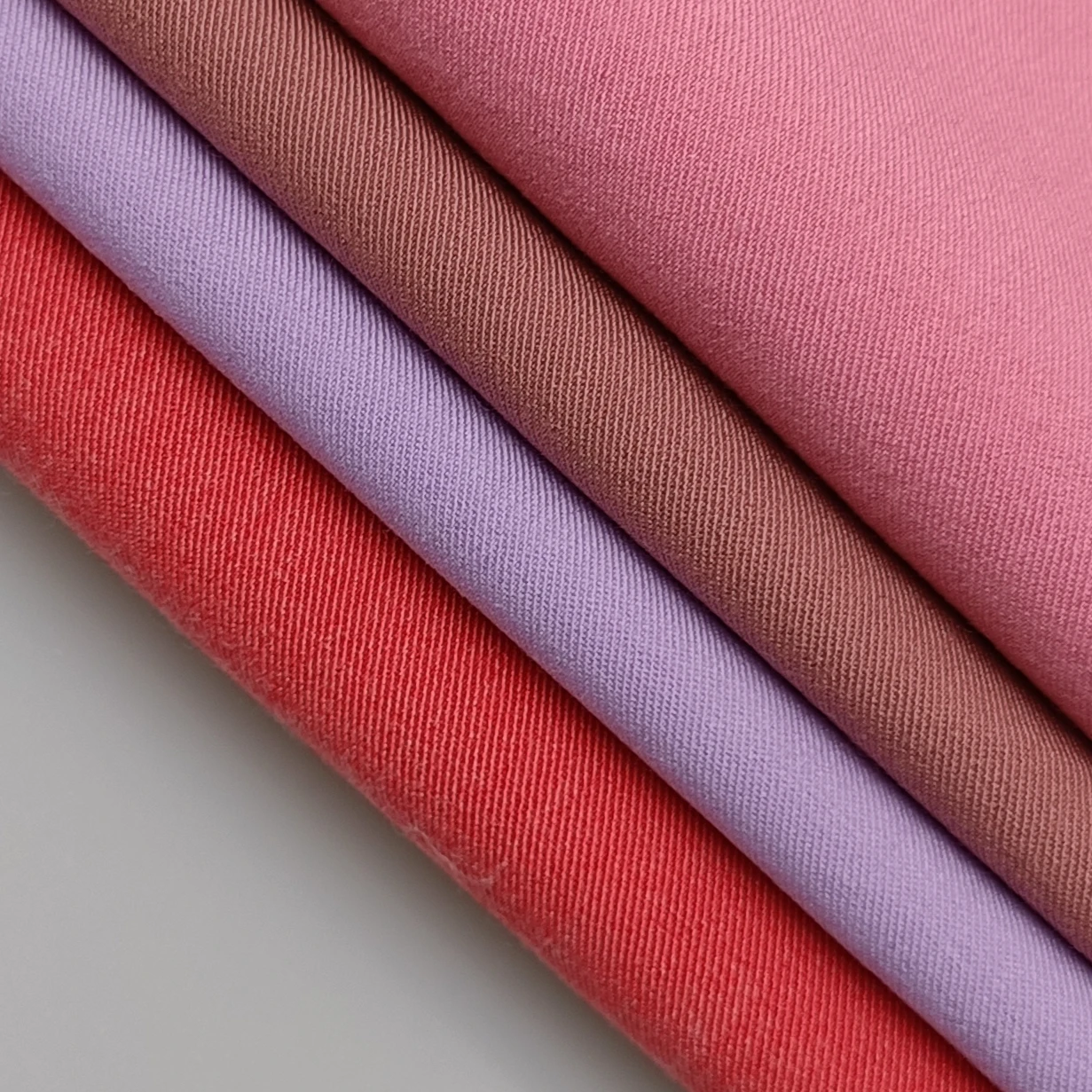 Wholesale Custom TTR four-sided elastic Multi-color breathable blend polyester fabric for clothing