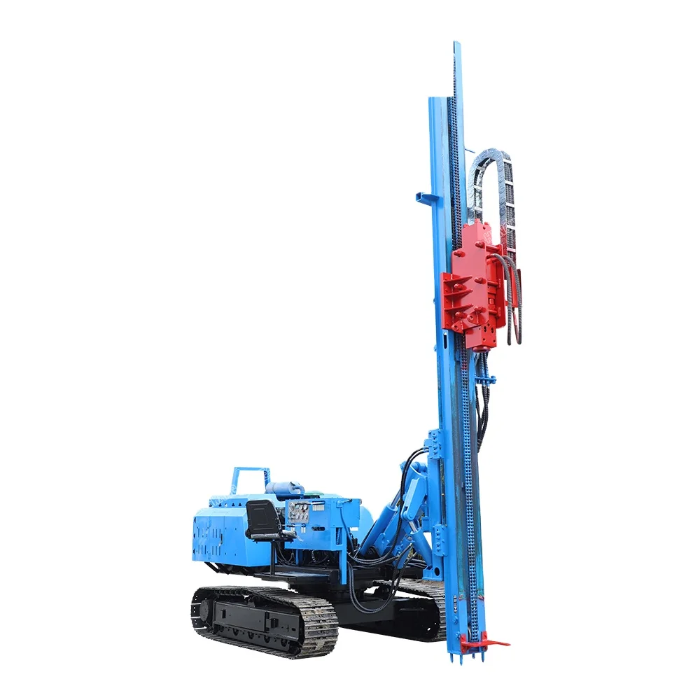 New arrival 2024 post driver Hengwang bore pile machine solar pile driver in stock