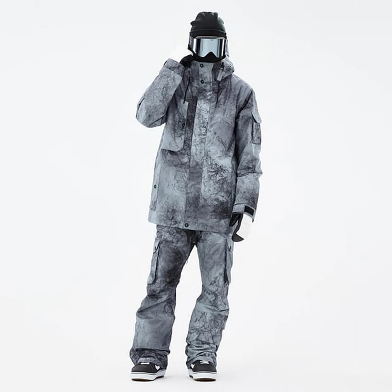 Wholesale Breathable Waterproof Windbreaker Winter Sports Ski Jacket Custom Snowboard Jacket Men