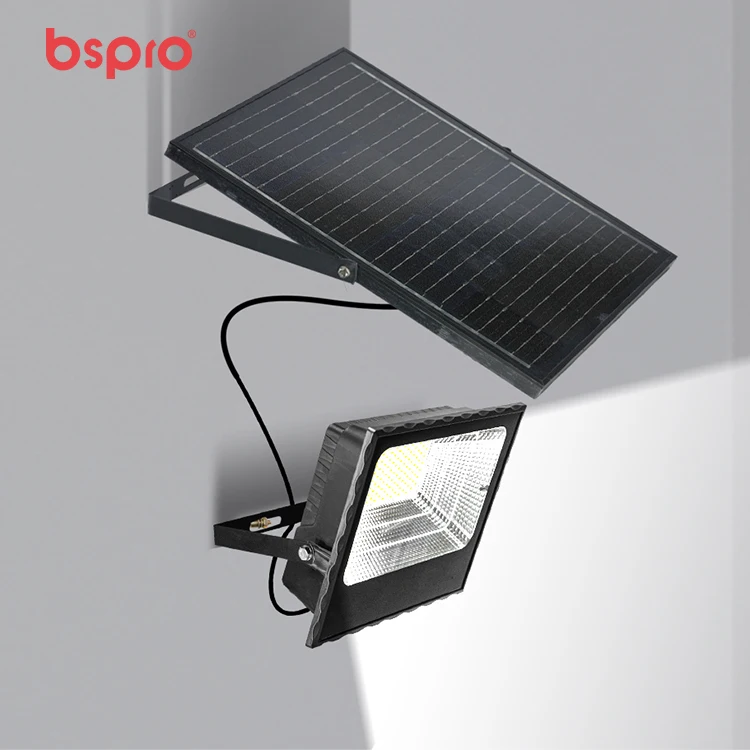 Bspro Garden Lights Led Field Outdoor Lamp Powerful Solar Flood Light Manufacturer 20W