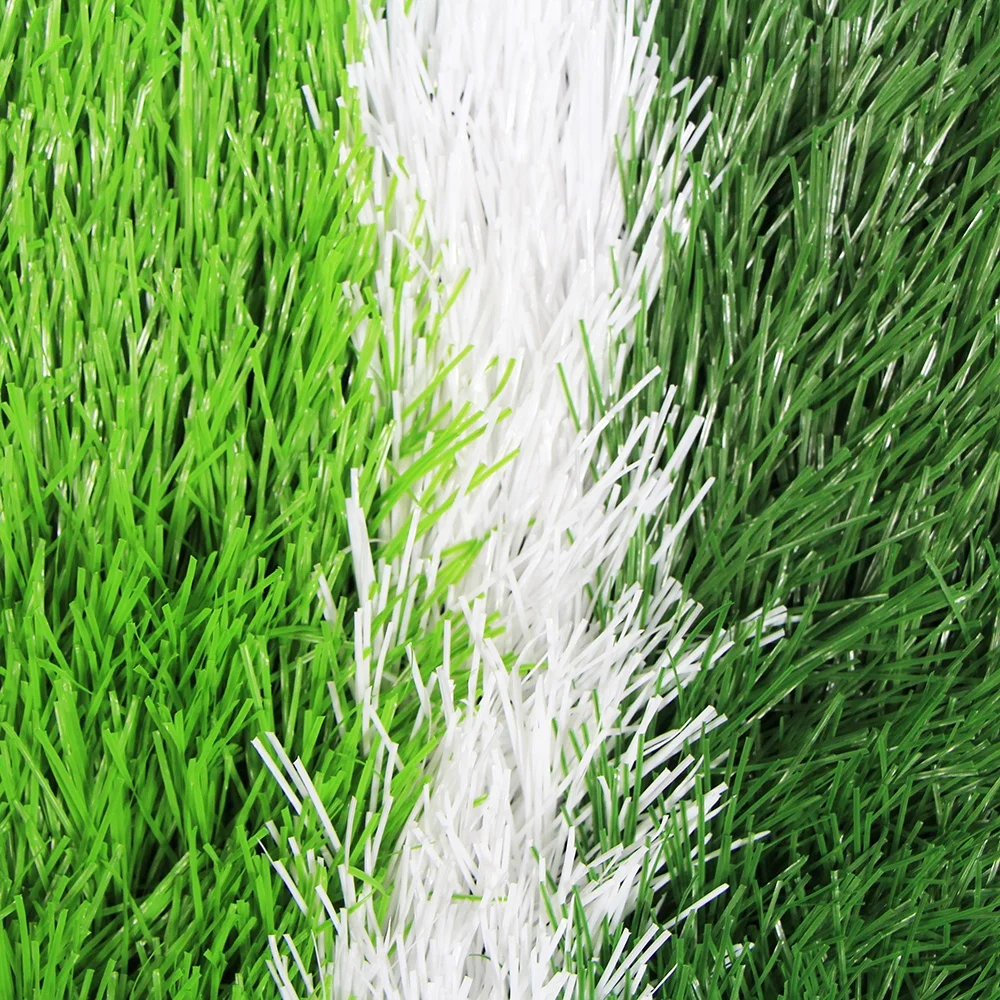 Customized color synthetic 50mm football turf artificial grass for school playground