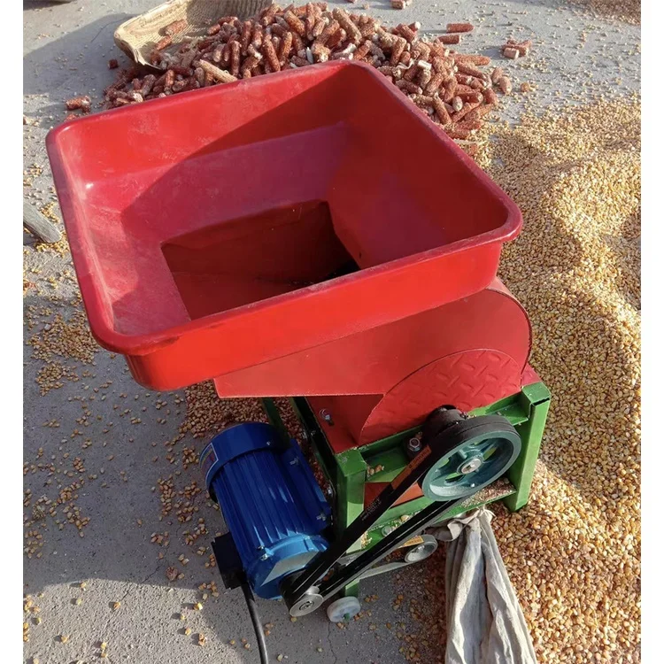 Corn threshing machine used On Family Farms Electric Corn Sheller Household Corn Sheller Machine