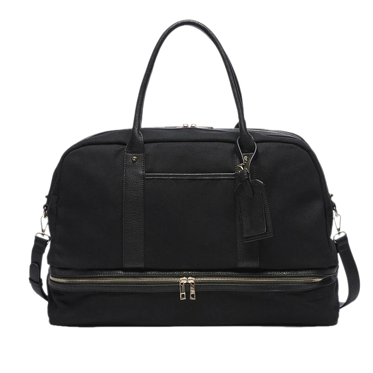 Factory New Design Pu Leather Luggage Travel Tote Bag Large Capacity Gym Bag Portable Travelling Bag
