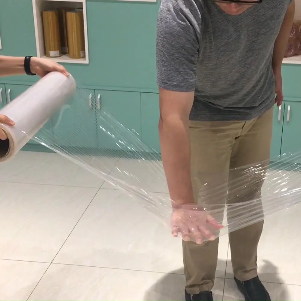 LLDPE Colored Pallet Stretch Packaging Film Rolls Sealing