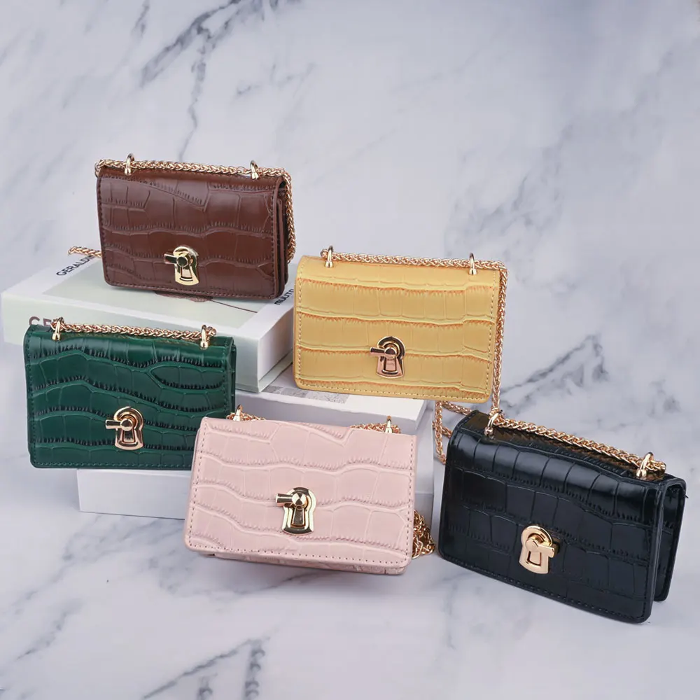 
Top selling custom designer pu leather cute girls crossbody ladies clutch purse wallet 