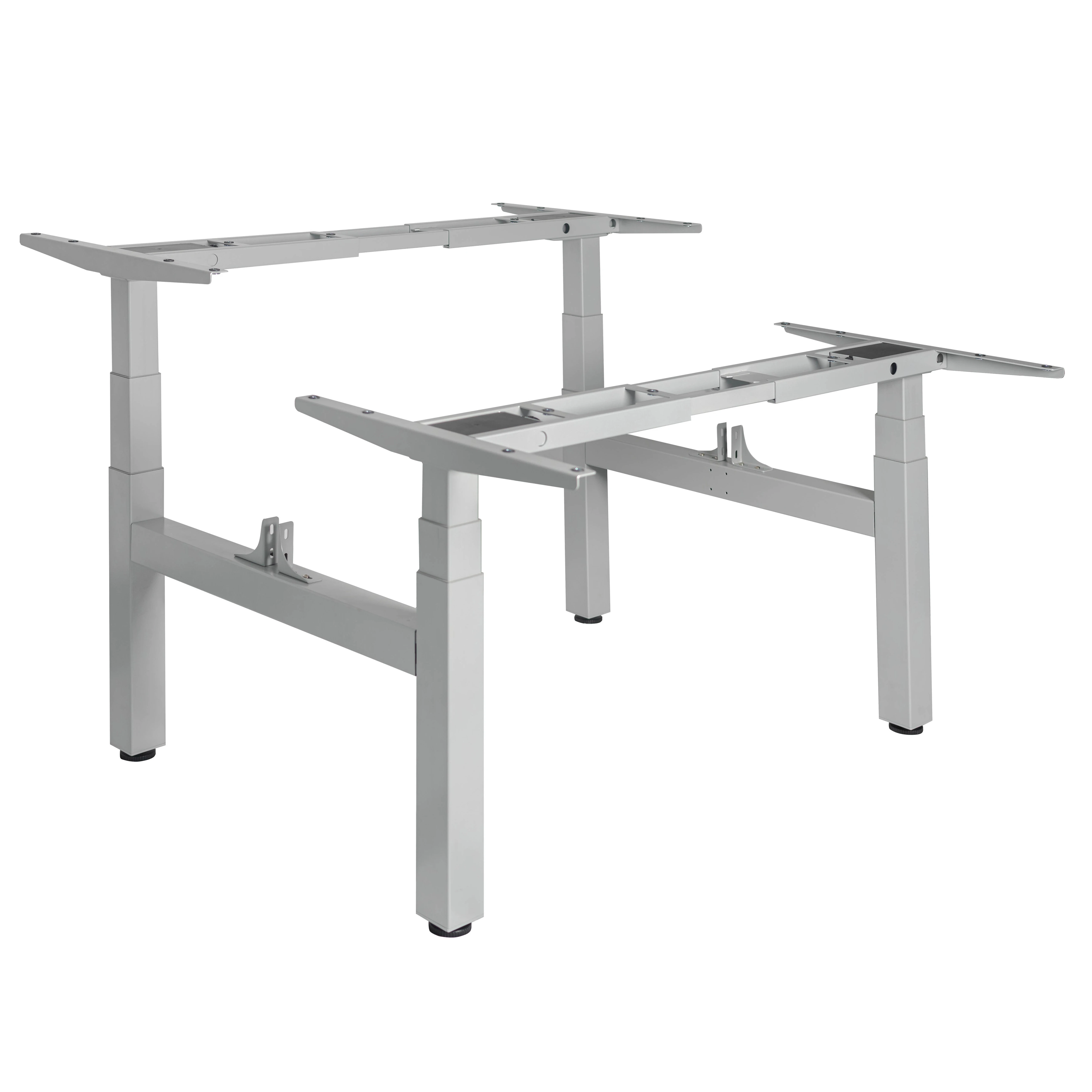 
Automatic Height Adjustable Face to Face Workstation Smart Go Up and Down Two Persons Table Sit to Stand Desk Frame Only 