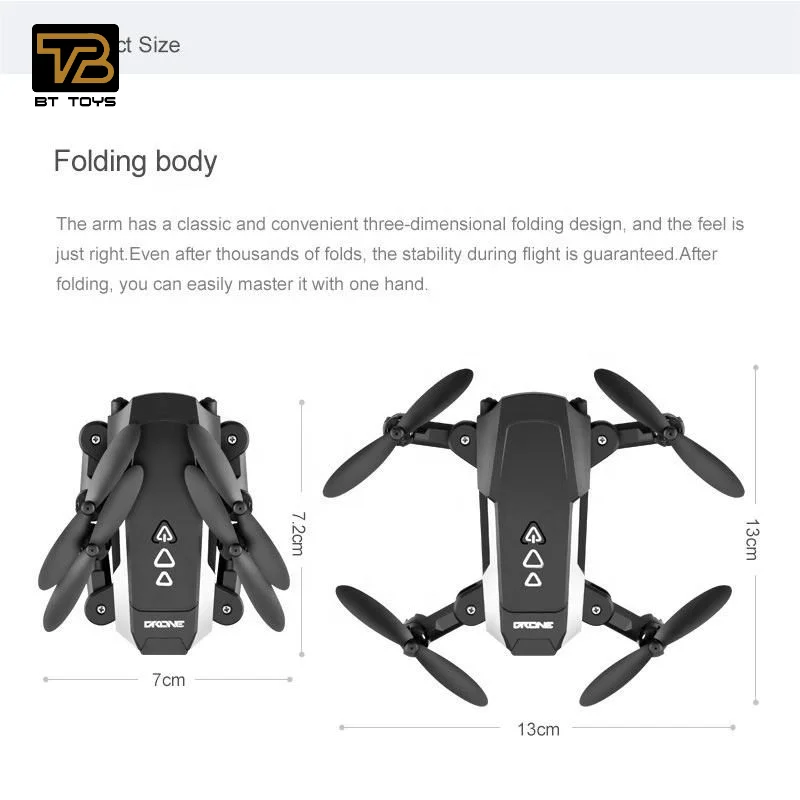New E58 Drone 998 Drone Wifi Brushless Dual Camera Optical Flow 480p Foldable Remote Contral Quadcopter Drone Toy