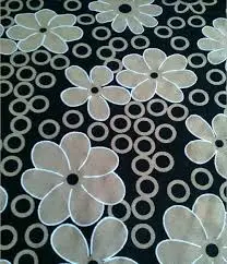 textile 100% polyester 3d printing fabric beautiful flower designs