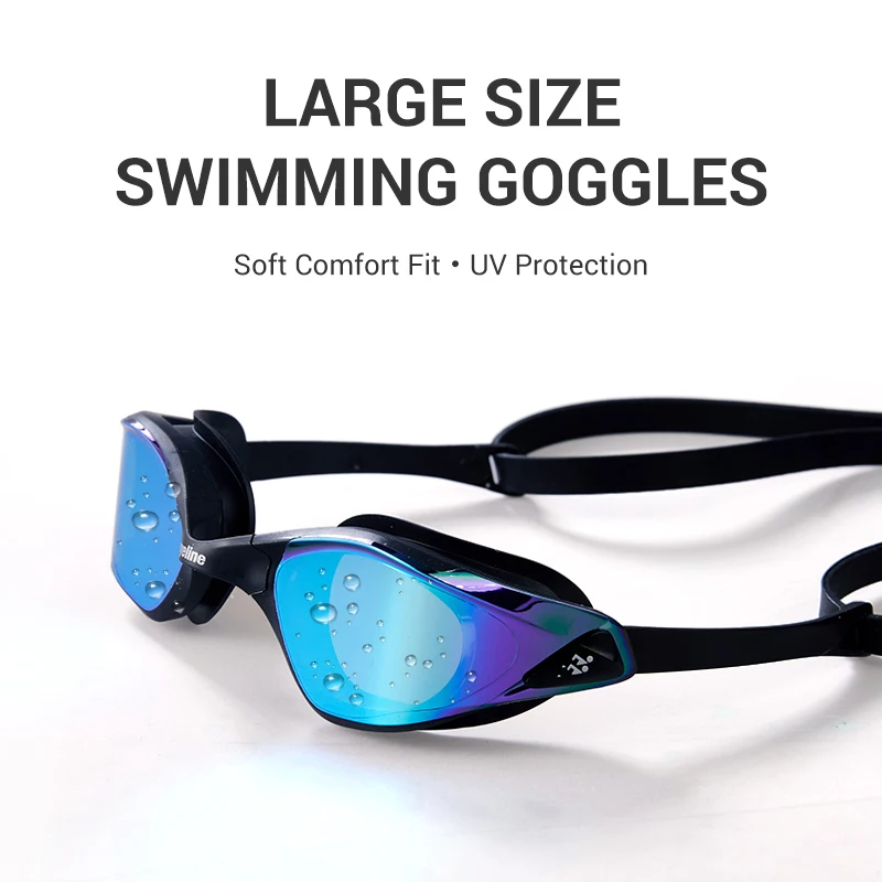 Anti Fog Blue Lens Racing Goggles Swimming Glasses Manufacturer Quick Adjut Adult Swim Goggles