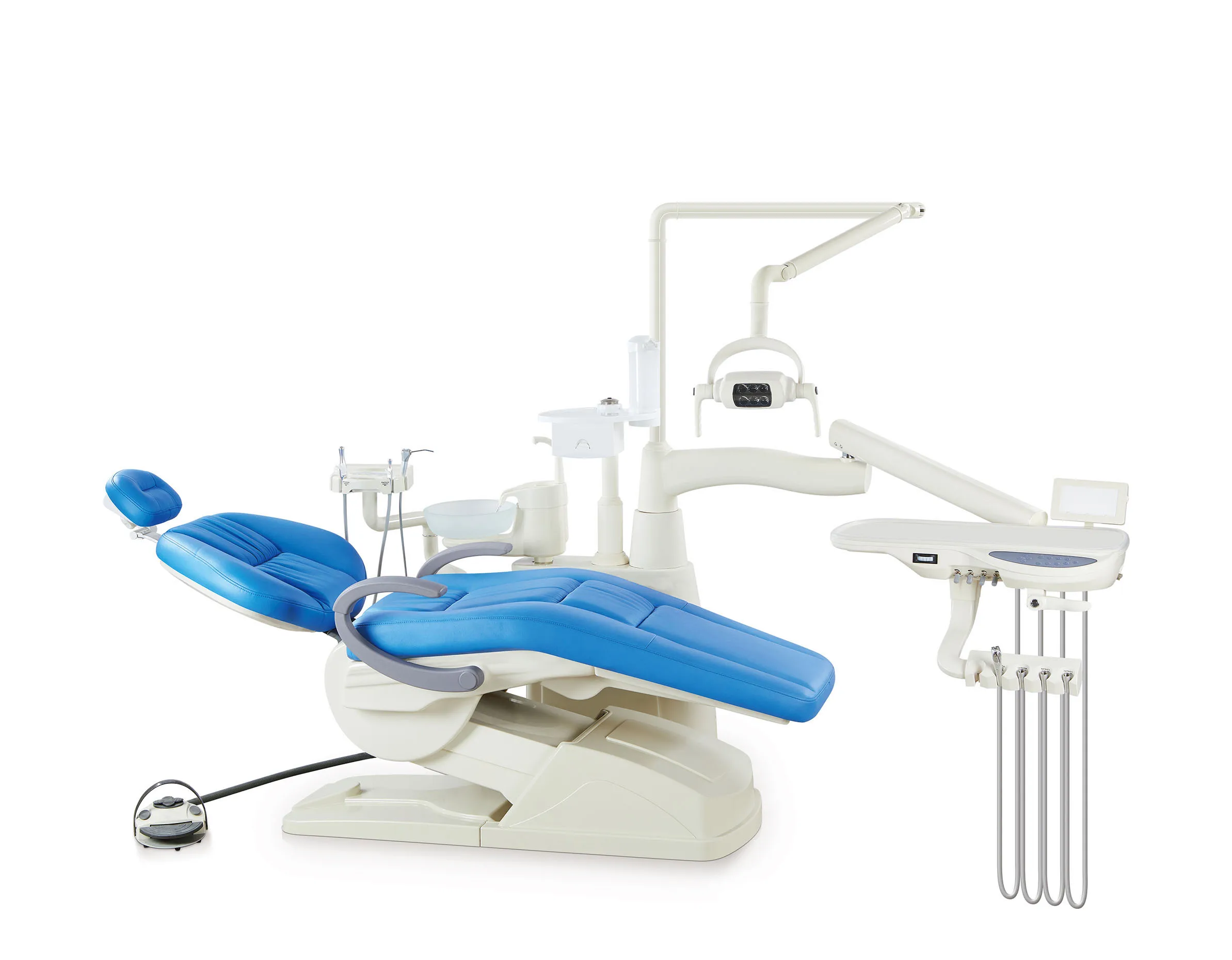 High Quality dental clnic Comprehensive Dental Therapy Chair with Electric Tooth Steel and Wood Treatment Table Dentist Tools