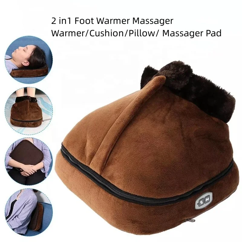 Customized Service Electric Foot Massager Portable Electric Heated Foot Warmer Relax Body Foot