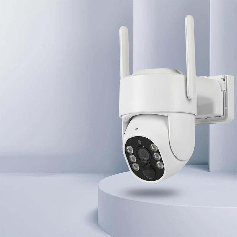 Wireless 4mp Hd Wifi Solar Camera Alarm Motion Color Night Vision Outdoor Cctv Solar Security Camera