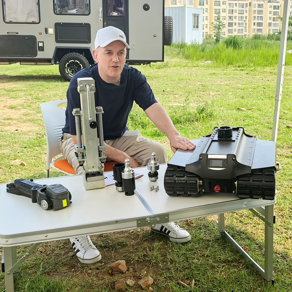 Remote-Controlled Caravan Motor Mover with Moving Trolley Wheels for Trailers and RVs Parts & Accessories