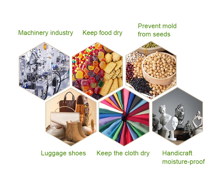 Bulk Wholesale Desiccants Manufacturing Plant Moisture Absorbing Silica Gel Desiccant