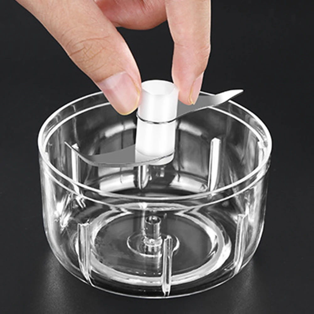 JJ-0001 250ml Wireless Electric Meat Grinder Electric Mini Garlic Crusher Kitchen Mashing Tool