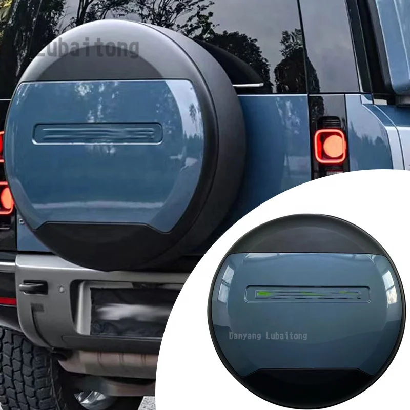 Factory Original quality ABS spare Tire cover  spare wheel cover auto accessories fits For Defender 90/110/130 2020+