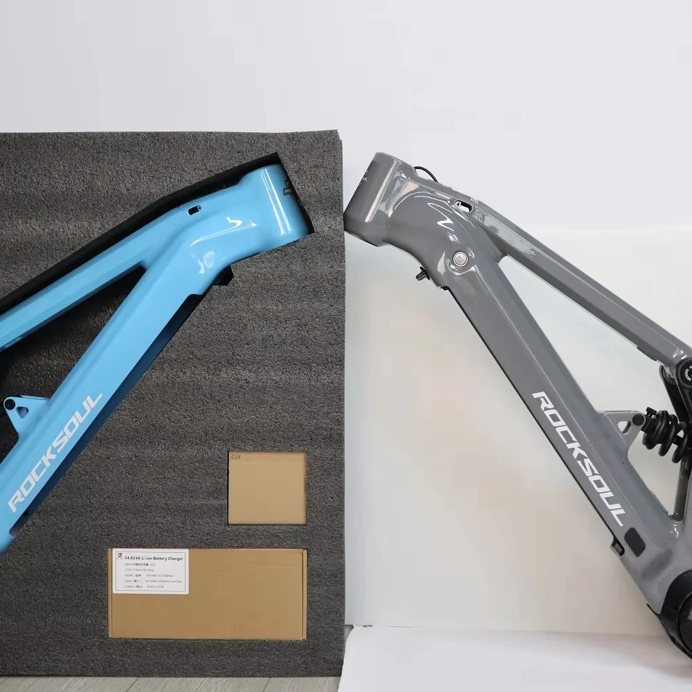 VPP Electric Bike Kit With Velomobile Electric M510M600M560 Frame Bicycle Electric DH Mountain Bike Bafang Emtb Frame Set Only