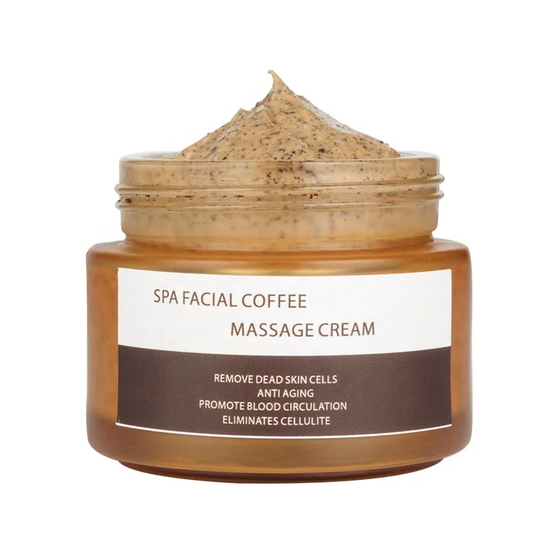 Wholesales Custom Face Body Cleansing Anti-cellulite Exfoliating Organic Coffee Scrub