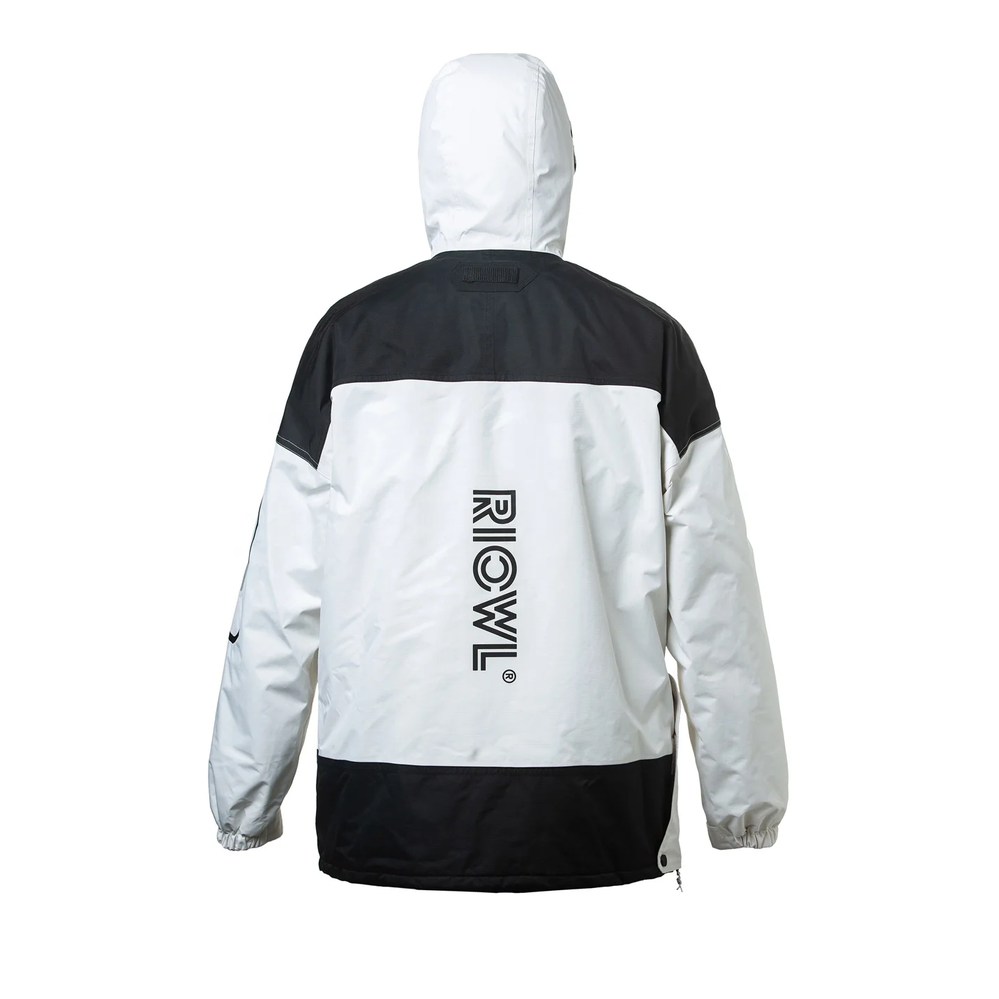 Men Pullover hooded Windbreaker Windproof Waterproof Outdoor Jacket Color Blocked Sportswear Windcoat Sailing Jacket