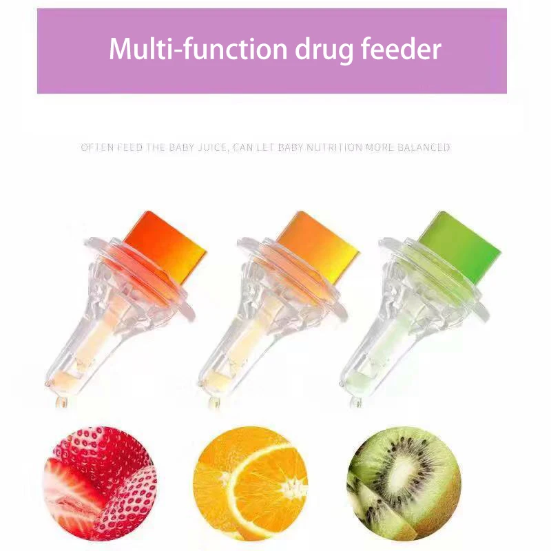 Wholesale Infant Baby Care Product Medicine Feeder BPA Free Baby Pacifier Feeder Silicone Baby Medicine Dropper