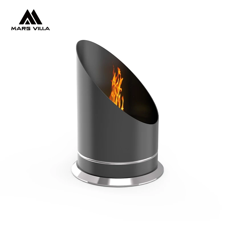 Freestanding Ethanol Fireplace Home Furnishings Alcohol Fireplace