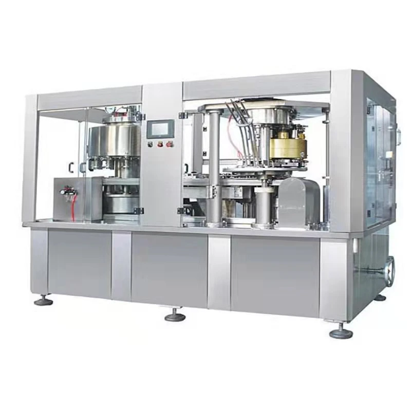 2023 Bottle Liquid Paste Cream Sauce Jam Automatic 4 Nozzle Filling Machine
