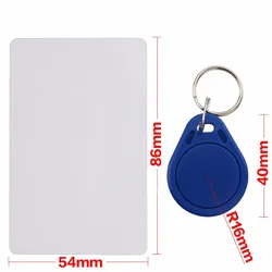 plastic Card for opening hotel door lock