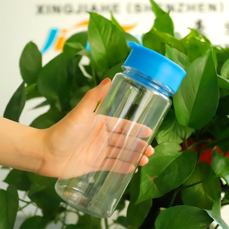 2022 Free Sample Available BPA Free Plastic 500ml Dairy Water Jug With Handle Gym Water Bottle eco friendly clear water jug