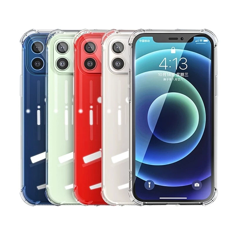 Transparent Shockproof Silicone Case