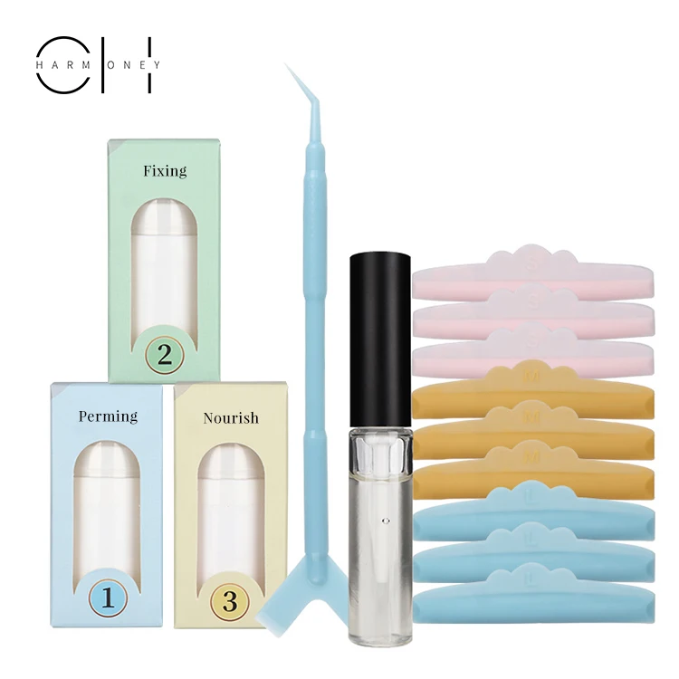 wimpernlifting zubehor lotion set logo lash brow lift and tint perming lifting de pestan lash lift kit