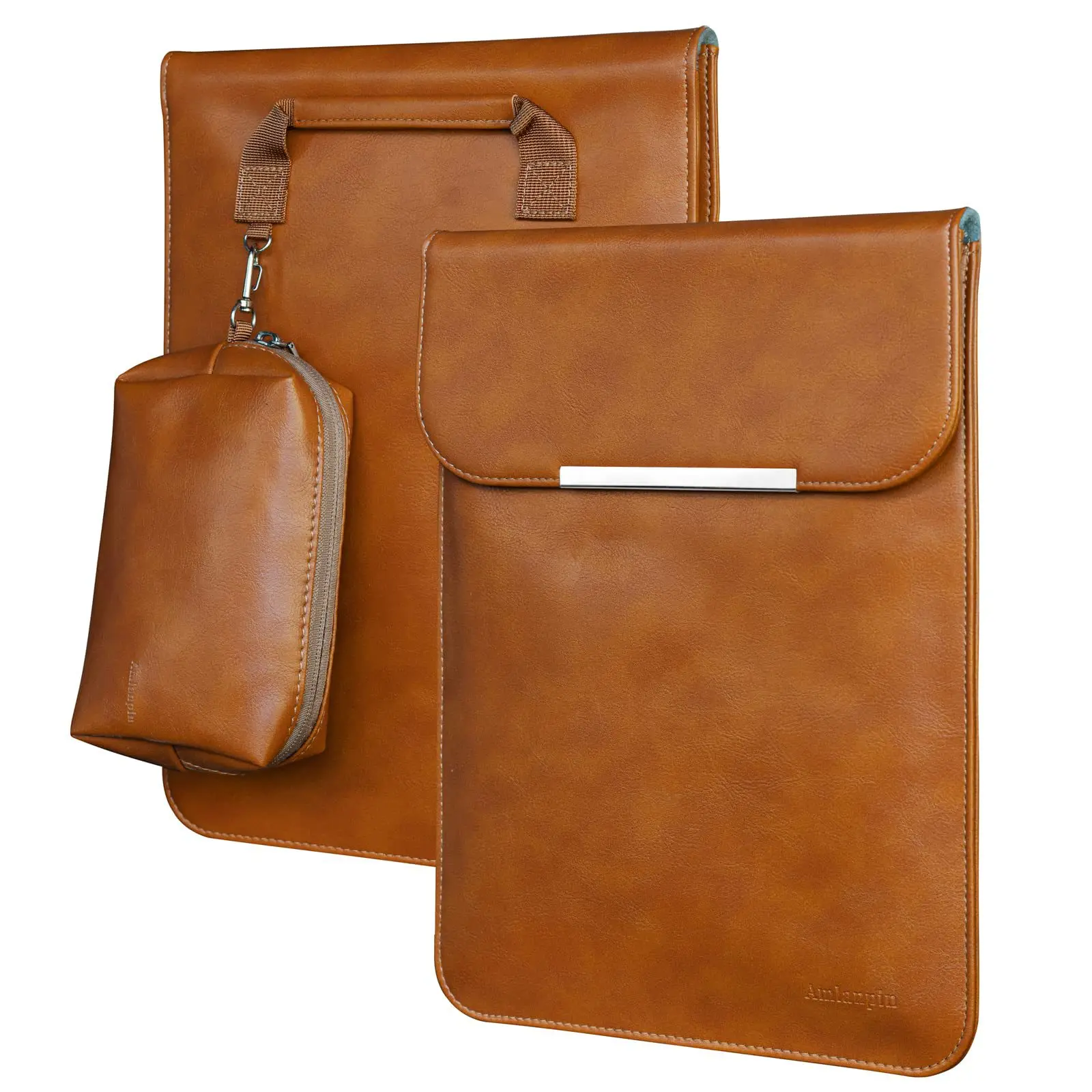 Portable leather laptop bag waterproof Tablet bag 12.3 inch for microsoft surface pro 3 4 5 6 7 8 laptop sleeve