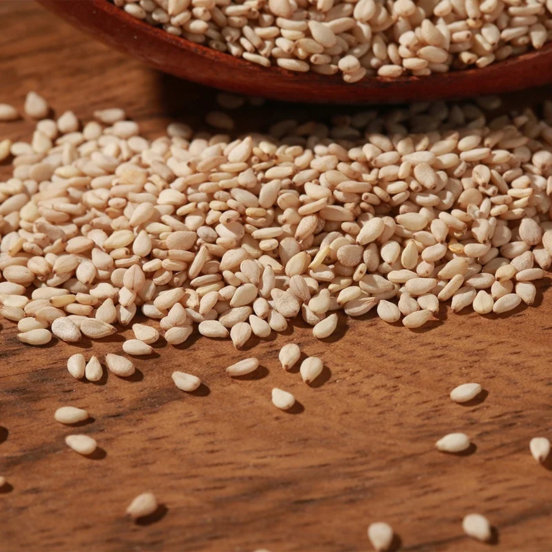 High quality good taste white sesame non-GMO white sesame