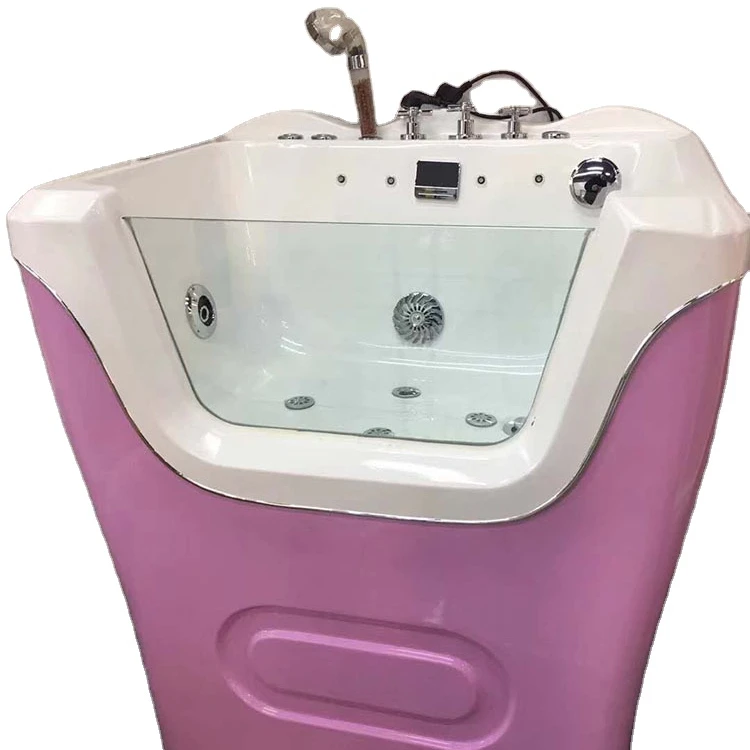 Pet Bubble Tub With Ozone And Milk Bath Acrylic Bathtub Pet Dog Cat Grooming Bathtub SPA