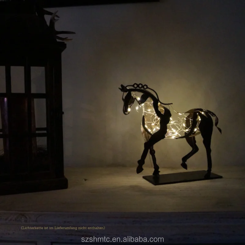 Factory Outlet Art Deco Horseshoe Statue Ornament Art Deco Toys Home Aesthetics Decoration Office Desktop Creative Collection