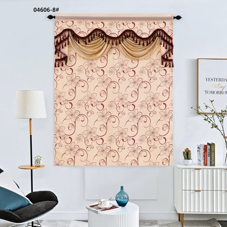 Wholesale Newest Customized Hotel Office Jacquard Fabric Window Blinds Rollers Shades
