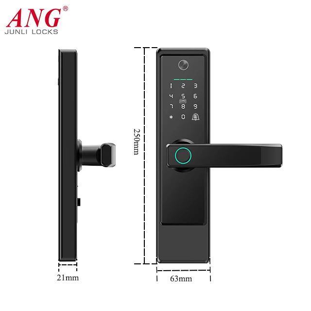 Fechadura Com Digital Door Bell Door Lock With Camera Smart Tuya Electronic Lock