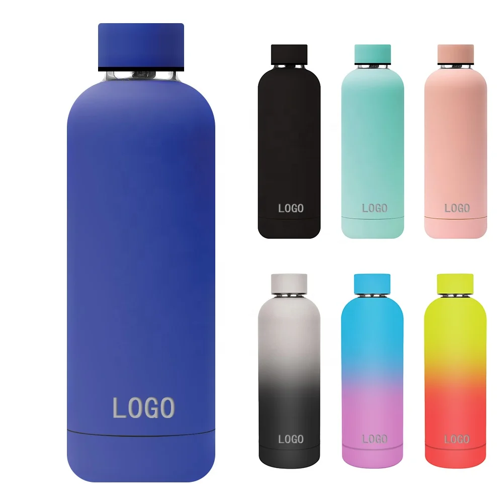 matt finish hot drink custom stainless steel water bottle bpa free vacuum suction hot water bottle thermal vacuum bottle