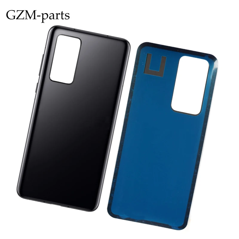 GZM-parts Glass Back Cover Spare Parts For Huawei P40 Pro Back Battery Cover Door Housing Repair