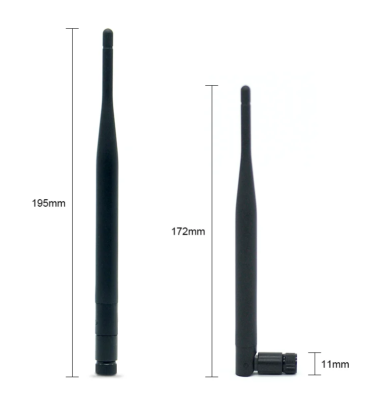  Высококачественная 2 4g беспроводная wifi 5dbi антенна Всенаправленная резиновая утка Складная для