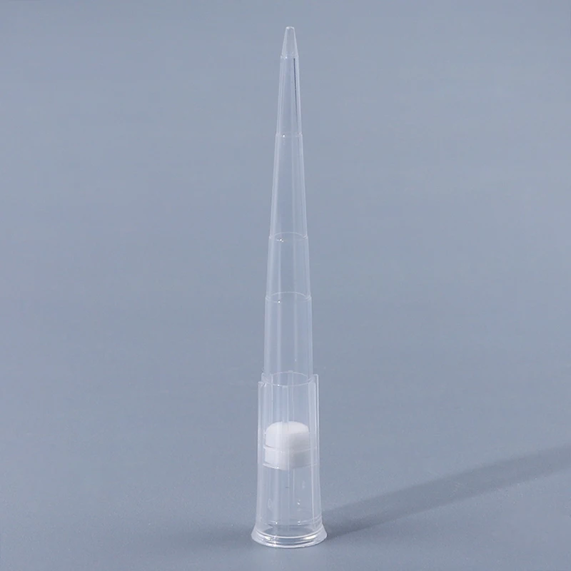 Universal 300ul Disposable Transparent 96 Well Hole Box Pipette Tips Sterilized Filtered Low Retention