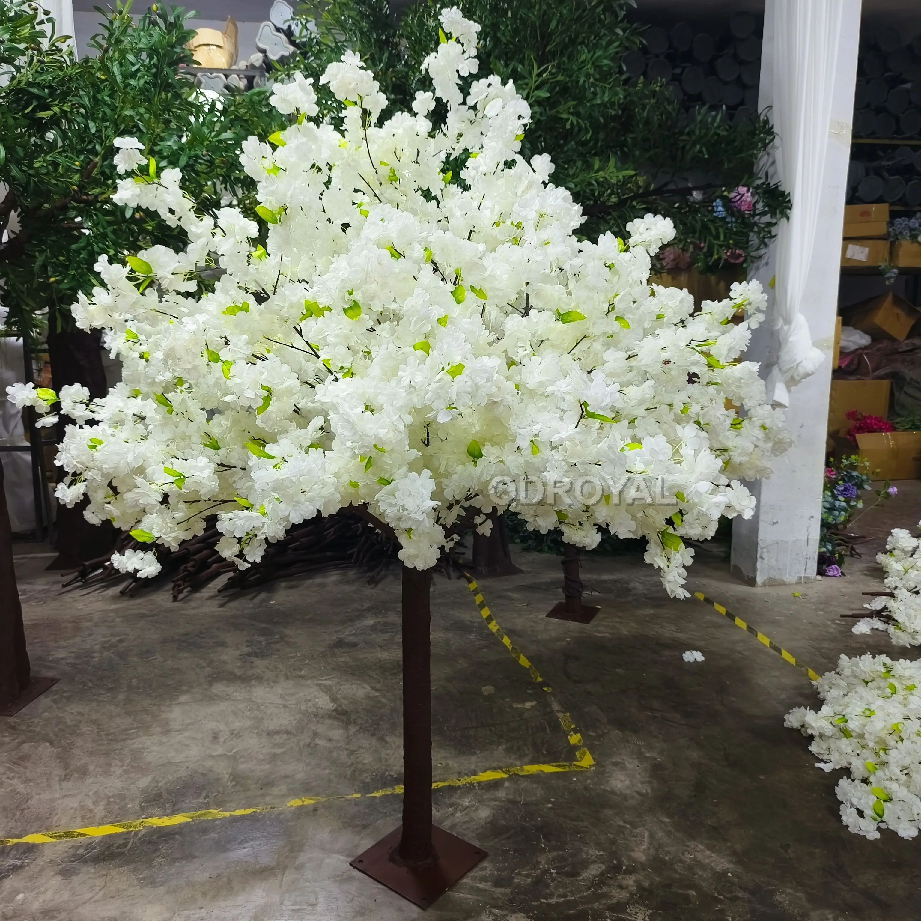 Wedding Table Centerpiece Ornament Tree Silk Artificial Cherry Blossom Tree
