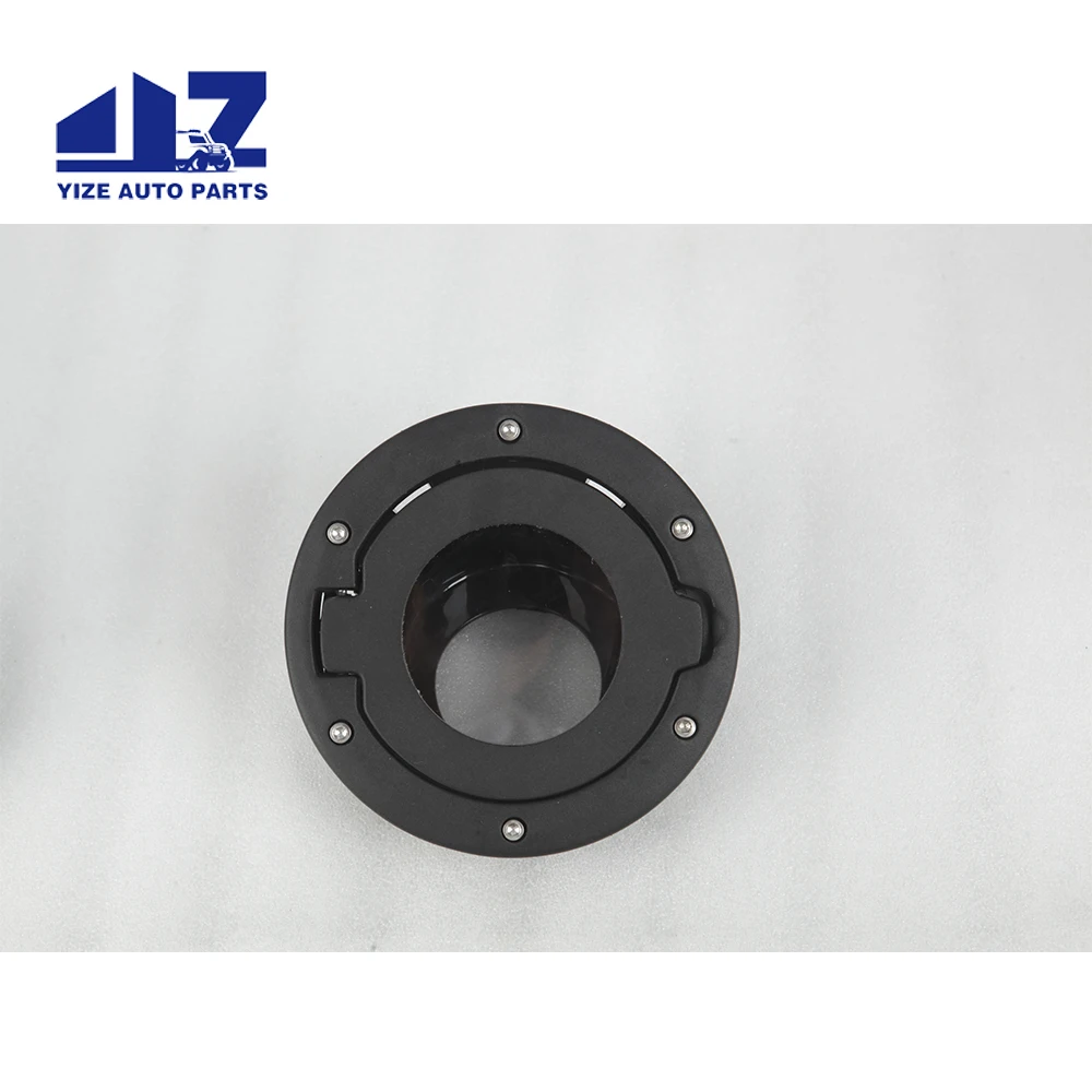 Transparent Fuel Filler Cover Gas Cover Aluminum Alloy Gas Tank Door Exterior Accessories for Jeep Wrangler 2007-2018 JK JKU