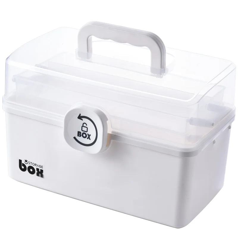 Household medicine storage box medical cabinet box first aid box for home