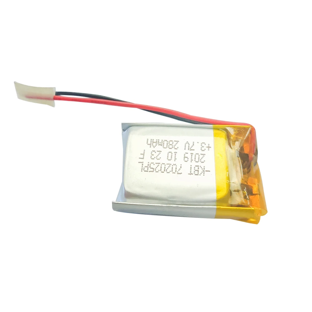 Шэньчжэнь KBT 3 7 v 280mAh 702025PL литий-ионные перезаряжаемые батареи упаковка литий-полимерных батарей с печатной