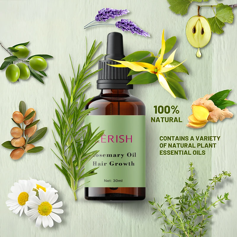 InStock Chebe Oil Natural Organic Rosemary Essential Oil Women Black Hair Care Products Rosemary Oil Chebe Hair Growth