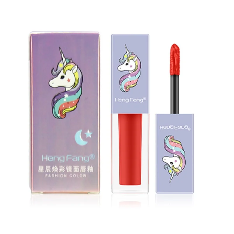 Hot Custom Matte  Waterproof  Cosmetics Lipgloss Everlasting Lip Tint Private Label